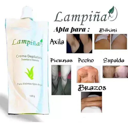 CREMA DEPILATORIA LAMPIÑA 3
