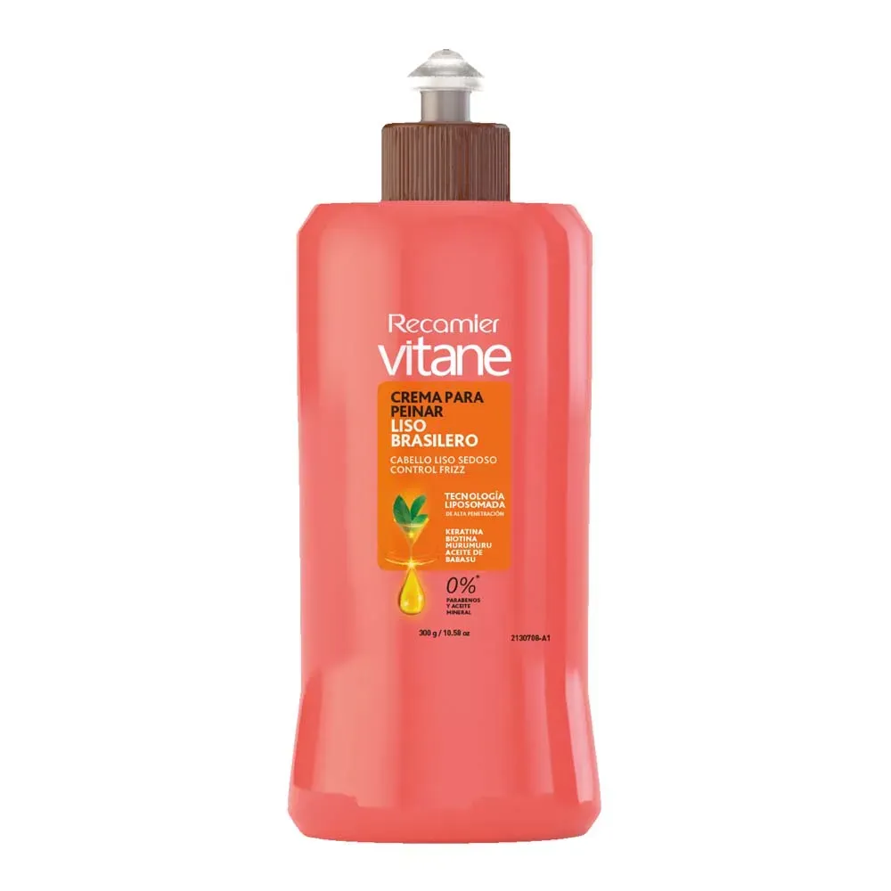 CREMA VITANE PARA PEINAR LISO BRASILERO VITANE