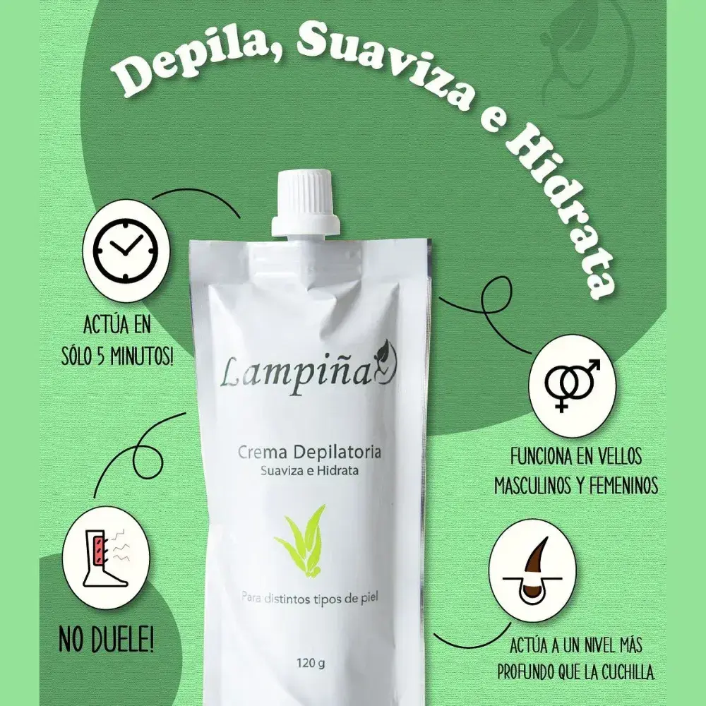 CREMA DEPILATORIA LAMPIÑA