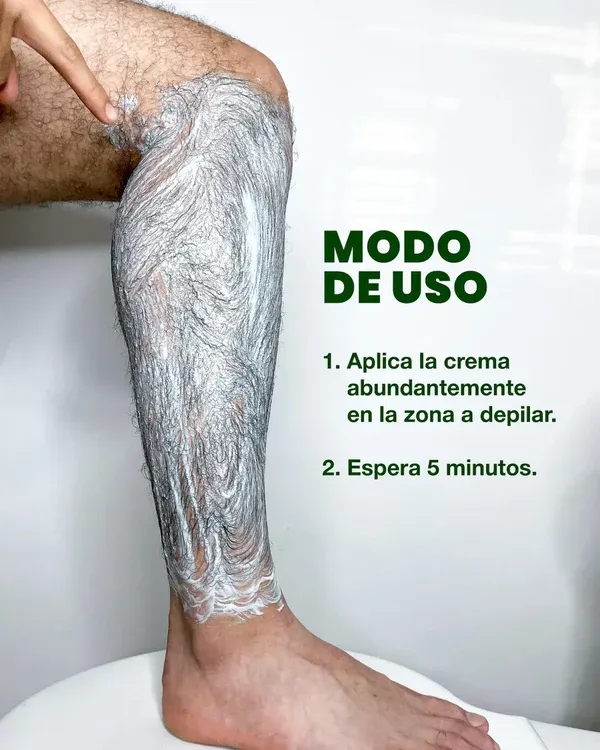 CREMA DEPILATORIA LAMPIÑA 2